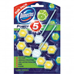 DOMESTOS WC  PACK LIME 2*55G